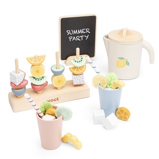 Summer party play food set